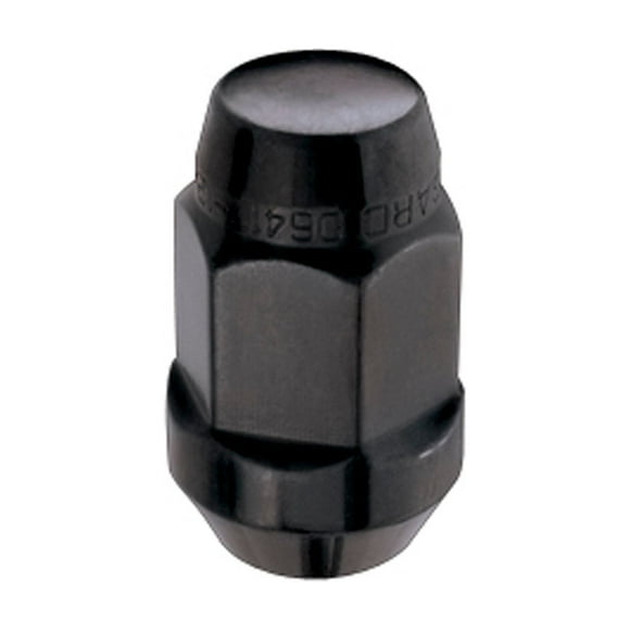 McGard Wheel Access Lug Nut 64029 Hex Lug Nut; 1/2 Inch-20 Thread Size; Conical Seat; Extra Long Lug; Use With Steel/Aluminum Wheels; 1.45 Inch Overall Length; 3/4 Inch Wrench Size; Black Chrome