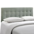 thumbnail image 4 of Modway Emily Tufted Button Headboard, Full, Gray, 4 of 5