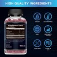 thumbnail image 5 of EFFECTIVE NUTRA Creatine Gummies for Men & Women - Creatine Gummies for Strength, Muscle, Endurance, Energy and Focus - Natural Sour Blue Raspberry Flavor (90ct), 5 of 6