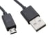thumbnail image 2 of Inteprter Reemplazo para Cable de carga de 3 metros Cable de carga negro Cable de USB Micro Line Gamepad Videojuegos y accesorios, 2 of 6