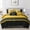 Yellow, variant on HIG Green 4 Pieces Bubble Faux Fur Comforter Set – Plush Textured Polyester Bedding With Soft Faux Fur Design, King