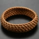 thumbnail image 5 of 10X Pulsera de Ratán Tejida Una Mano de Estilo étnico Pulsera de Ratán Redonda Grande Y Simple Joyería de Mujer, 5 of 5
