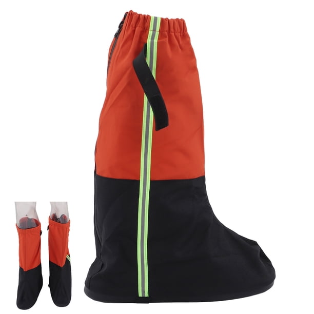 Botas De Nieve, Fundas Impermeables Antideslizantes A Prueba De , Fundas Reutilizables Para Zapatos De Lluvia Con Tira Reflectante Con Cremallera, Fundas Para Zapatos De
