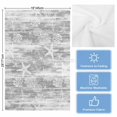 thumbnail image 5 of Grey Coastal Kitchen Towels Set of 4, Water Absorbent Dish Towel, Summer Ocean Sea Waves Starfish Corals Decorative Hand Towels - Quick Drying Cloth for Cooking Baking, 18x28 Inch, 5 of 8
