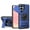 Blue, variant on TECH CIRCLE For Galaxy A53 5G Magnetic Phone Case with Rotatable Grip Ring Stand, Rotating Camera Cover, Kickstand, MagSafe-Compatible, Shockproof Protective Rugged Cover, Orange