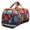 Multicolor (L), variant on Hippie Journey Quilted Duffel Bag,Hippie Van Quilted Duffle Bag,Boho Travel Duffle Bag Vintage Floral Travel Weekender Bags Overnight Luggage Gym Bag for Everyday Travel (16"L x 8"W x 8"H)