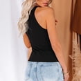 thumbnail image 3 of Camiseta sin mangas con tirantes gruesos, camiseta sin mangas con cuello redondo, camiseta sin mangas ajustada, camiseta sin mangas con cuello redondo, durabilidad mejorada, 3 of 5