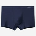 thumbnail image 2 of LNWUY Men's Cotton Underwear Lightweight Breathable Boxer Briefs Comfortable Soft Moisture-Wicking Underpants Boxers Blue XXL, 2 of 4