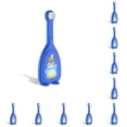 thumbnail image 2 of Bearachild cepillo de de silicona de mano en forma de u boquilla para niños enteros de doble cara limpieza infantil ancha Azul 10piezas, 2 of 6