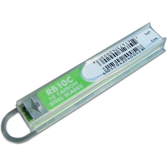 RB10C Replacement Blades for 4-Inch Scrapers, Carbon Steel, 10/Pack