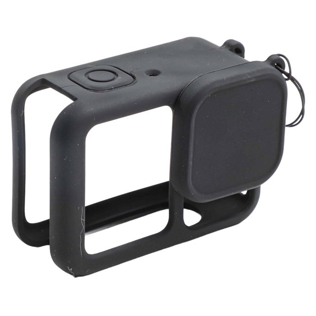 Silicone Protective Cover With Lanyard & Lens Cap For Gopro 13 Protective Housing Shell For Gopro Hero13 Camera Accessories Black Mingyqi