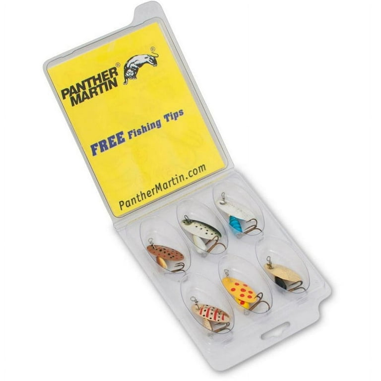 Panther Martin WT6 Western Trout Kit #4/#6 Assorted 6 Per Pack