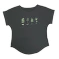 thumbnail image 3 of Camiseta Para Mujer Con Estampado De Plantas Elegantes, Suave Y Cómoda Camiseta De Manga Corta, 3 of 8