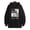 Black, variant on 86 Eighty Six Unisex Anime Graphic Hoodie Long Sleeve Pullover Sweatshirt