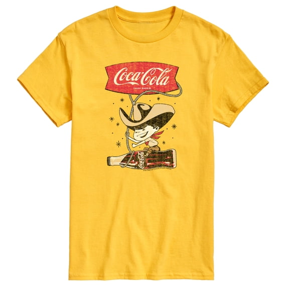 Coca-Cola - Coca Cola Cowboy - Men's Short Sleeve Graphic T-Shirt