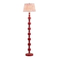 thumbnail image 2 of Pemberly Row Contemporary Accent High Gloss Pink Spotted Floor Lamp, 2 of 5