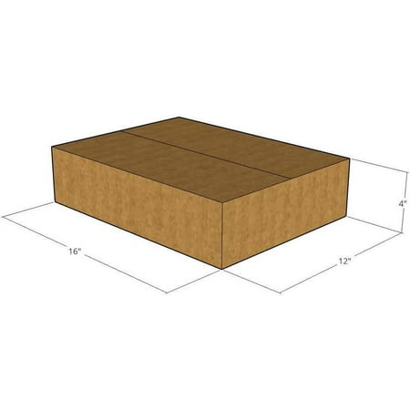 x 12" x 4" Corrugated Boxes 32 ECT (Pack of 5-16x12x4) | Quality moving boxes. Great for shipping boxes for Business, office or home.