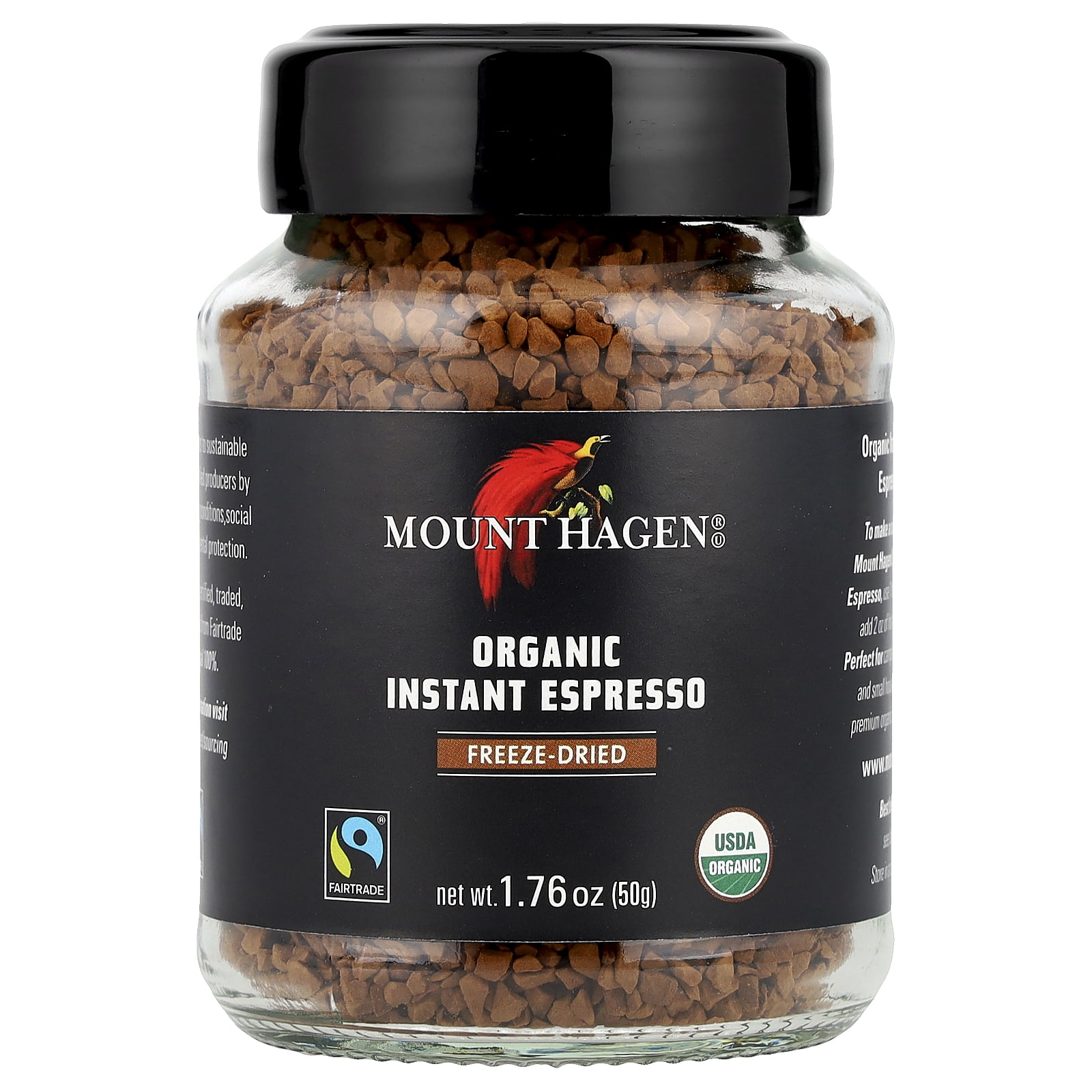 Mount Hagen, Organic Fair Trade Instant Coffee, 7.05 oz