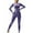 Purple, variant on Wensltd Ski Set Women Winter Long Seeve Thermal Underwear Athletic Warm Set for Cold Weather