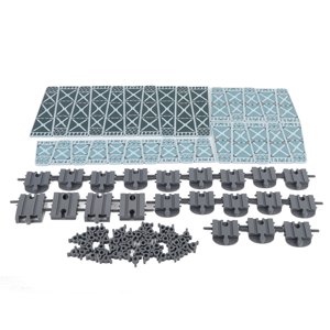 Viaduct Building Blocks, Promote Intellectual Development Cultivate Creativity Improve Hand Eye Coordination Track Building Toy  for Home