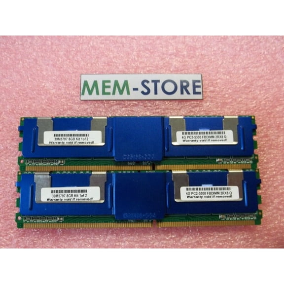 46C7572 8GB (2x4GB) 800MHz FBDIMM DDR2 Memory IBM x3450 (3rd Party)