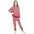 thumbnail image 2 of Purcoar Classic Christmas Deer Print Matching Family Christmas Pajama Set, 2 of 9