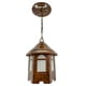 thumbnail image 1 of Lámpara Colgante Exterior, Luz Ideal Farol Arcos Grande Madera, 1 of 5