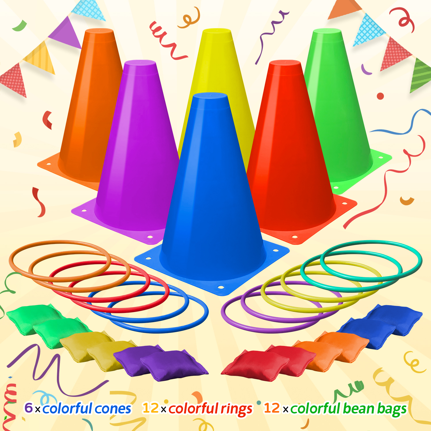 Eocolz 3-in-1 Carnival Games Set photo 3