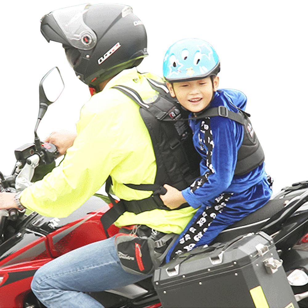 Gecorid Child Motorcycle Harness Kids Motorcycle Safety Belt Breathable