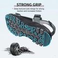 thumbnail image 5 of MEGNYA Mens Comfortable Walking Sandals - Soft Sports Hiking Sandals with Three Adjustable Hook And Loop Straps, Casual Beach Athletic Sandals for Outdoor Active Camping, 5 of 8