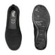 thumbnail image 5 of TENIS FLEXI ESTILO 104932 Mujer Slip-On Tejido Casual Gris negro 22.5, 5 of 6