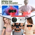 thumbnail image 5 of Unidad TENS y EMS inalámbrica inteligente, compatible con FSA y HSA, recargable, eléctrica, para tejido profundo, masajeador, terapia para aliviar el dolor de espalda, hombros, piernas, cuello y brazo, 5 of 5