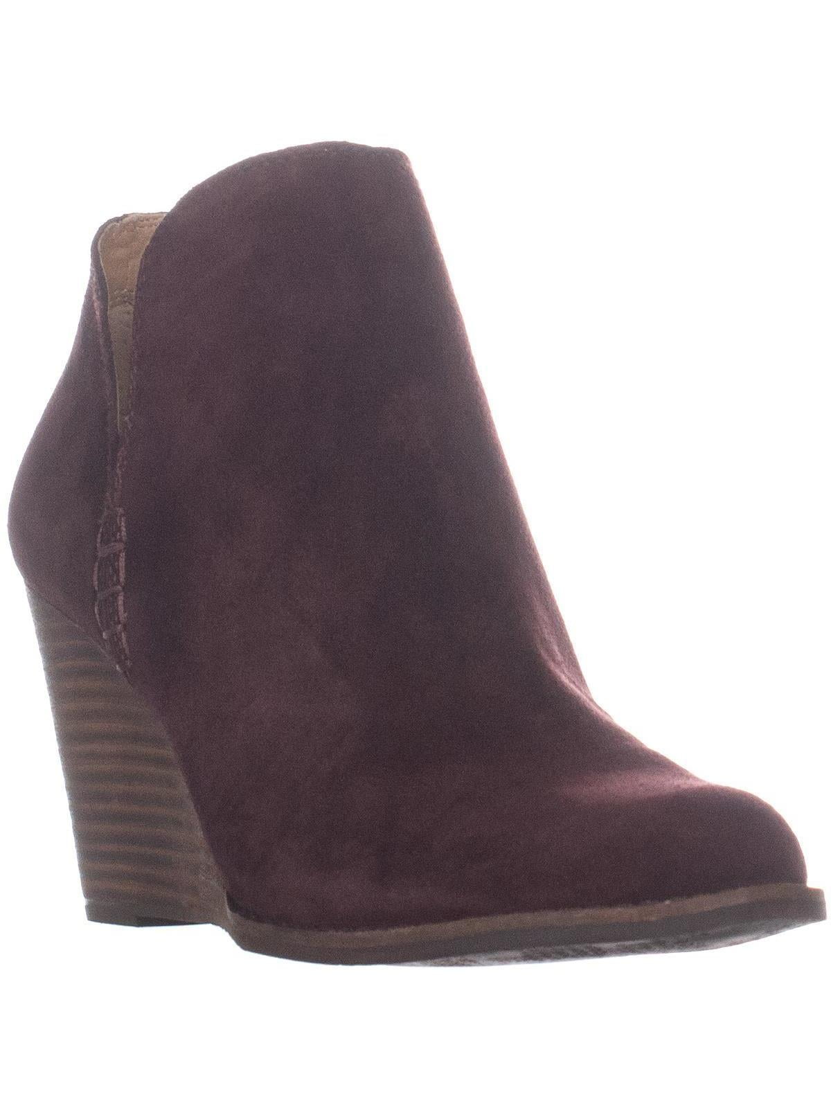 lucky brand wedge ankle boots