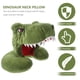 thumbnail image 5 of Lindo dinosaurio con capucha almohada para el cuello de dibujos animados de felpa animal almohada de viaje muñeca de juguete de peluche para niños adultos, 5 of 5