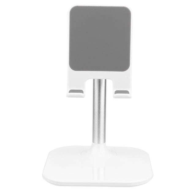 CTIRCHIU Phone Tablet Mount Lazy Phone Holder Desktop Stand Tablet Bracket Hand Free Telescopic Phone Tablet Display Stand (White)