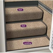 Presto Fit 53092 10 In. Step Huggers For RV Stair - Butter Pecan