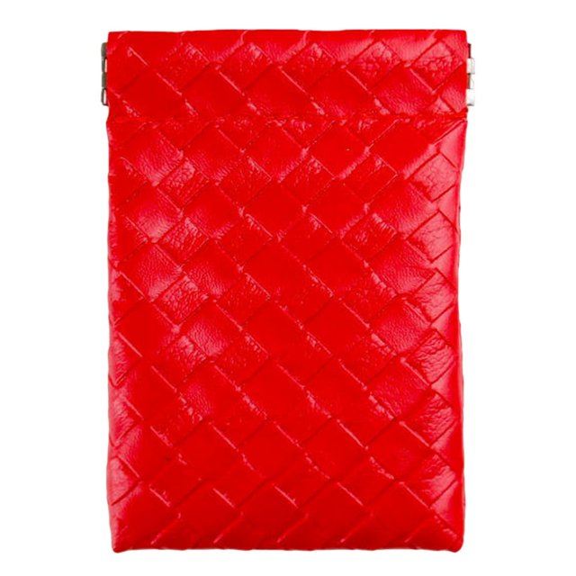 Pocket Key Wallet Solid Color Faux Leather Lightweight Water Resistant Wallet Purse for Business