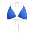 thumbnail image 5 of No Boundaries Women's Triangle Bikini Tops, Sizes XXS-XXL, 5 of 5