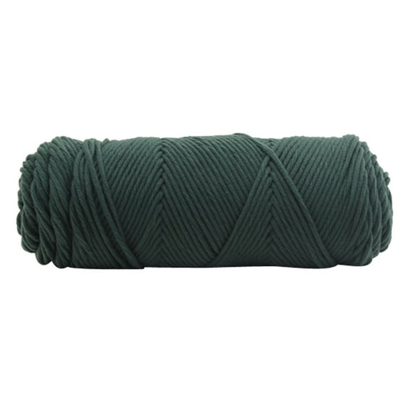 Valentines Day Accessories Dark Green Yarn 100g Chunky Yarn for Crocheting Lightweight Yarn for Knitting Crocheting And Crafts