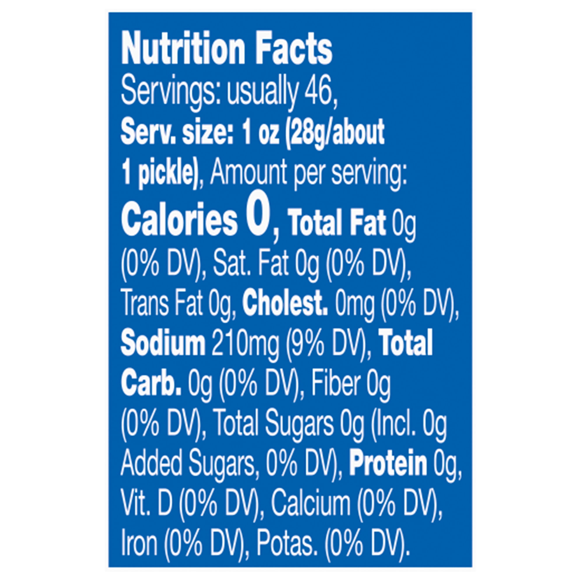 (3 pack) Vlasic Kosher Dill Pickle Spears, Keto Friendly, 80 fl. oz.