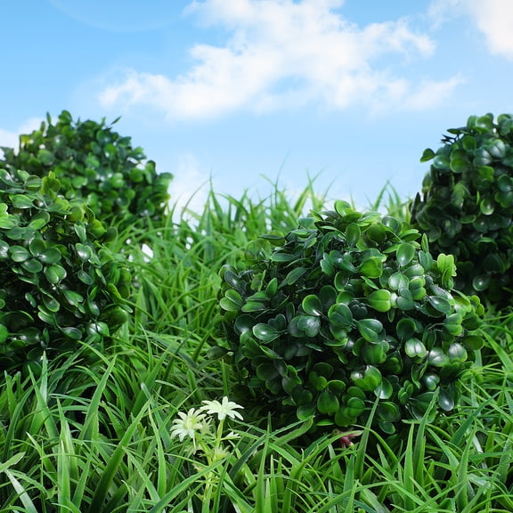 ToyKAKA Party Decoration Plastic Grass Ball 6Pcs Ornament