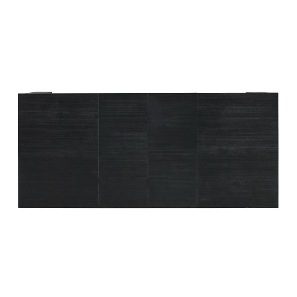 Picket House Furnishings Jasper Dining Table in Black Wood