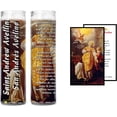 thumbnail image 3 of Saint Andrew Avellino Patron Those Who Have Suffered a Stroke Set of 2 or 4 Candles and Prayer Card, 3 of 3