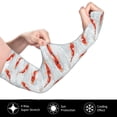 thumbnail image 2 of Ocsxa Koi Fish Corals,Spring Summer Print Unisex UV Sun Protection Arm Sleeves,UPF 50 Cooling Sports Sleeve Compressio Golf Basketball Arm Sleeves Cycling Sleeves 1 Pair, 2 of 7