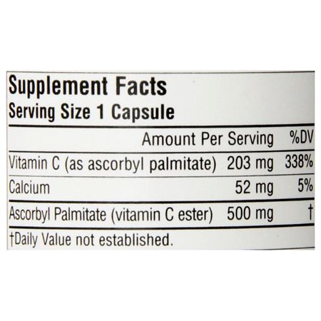 ソースナチュラルズ パルミチン酸アスコルビル 90粒 SOURCE NATURALS ASCORBYL PALMITATE 90capsuls お取り寄せ