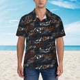 thumbnail image 4 of Balery Cool Sports Car Print Men's Hawaiian Shirts Short Sleeve Beach Shirt Relaxed Fit Vacation Button Down Shirts-Medium, 4 of 9