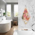 thumbnail image 2 of Yayeee 100% Cotton Hand Towels for Bathroom 16" x 28" Soft Absorbent Kitchen Towel, Abstract Floral, 2 of 7