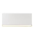 thumbnail image 3 of Posh Living Haukea 4-Door & 2 Adjustable Shelves Modern Wood Sideboard in White, 3 of 7