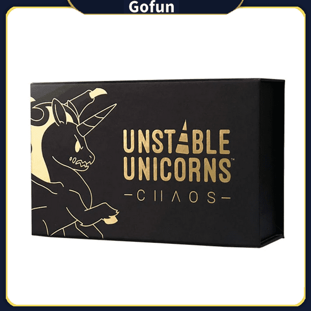 Juego de mesa Unstable Unicorns Chaos Edición Kickstarter