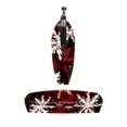thumbnail image 5 of Snowflake Premium Slim Wallet with Microfiber Material and Zinc Alloy Jaws - 4.3x4.7 inches/11x12 cm Compact Coin Purse for Men and Women, 5 of 7
